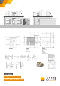 Woning - 3D BIM uitwerking op basis van 2D input